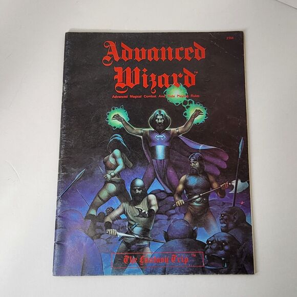 1980 ADVANCED WIZARD Designed by Steve Jackson (Metagaming) / THE FANTASY TRIP - Picture 1 of 4